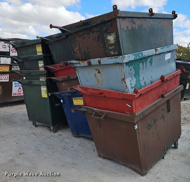 image for item DR8783 (12) dumpsters 