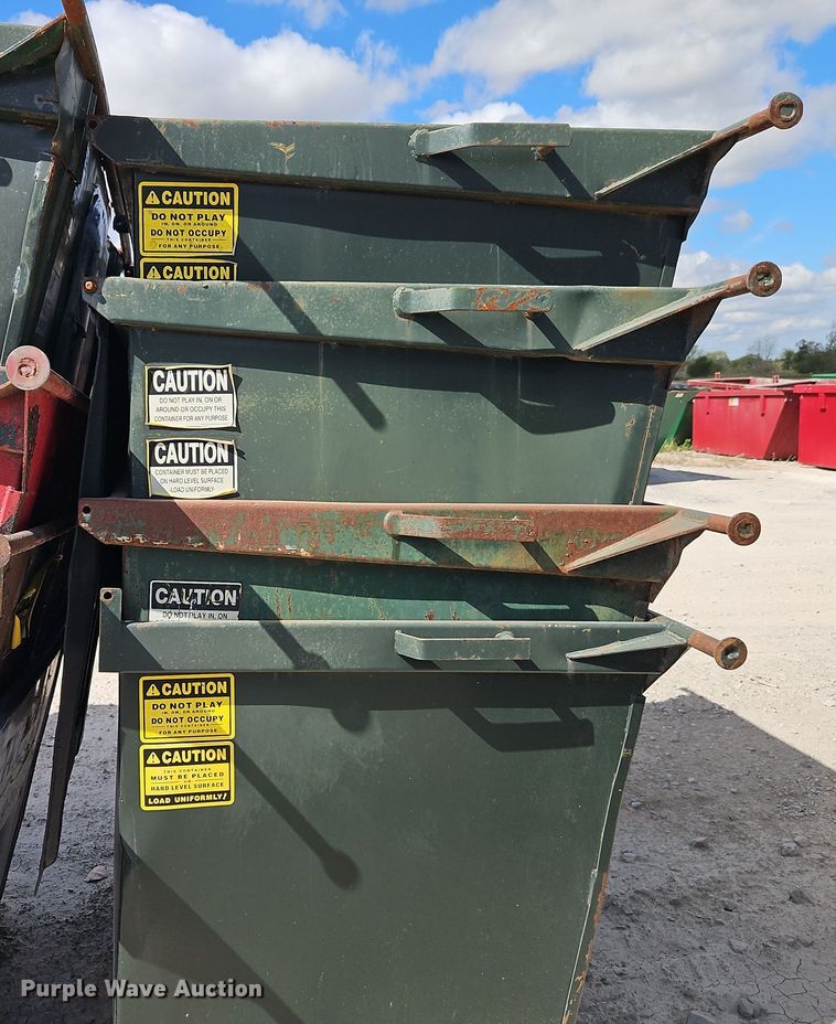 image for item DR8783 (12) dumpsters 
