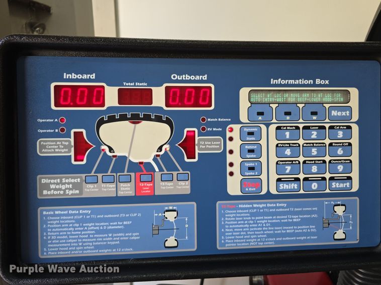 image for item DS4845 Coats 1250 Direct Drive tire balancer