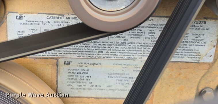 image for item DS4853 2007 Van Hool C2045 coach bus