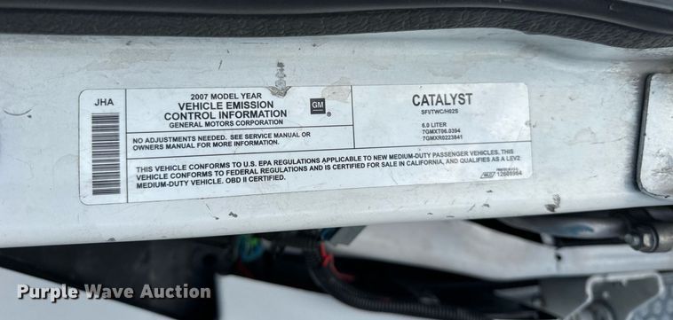 image for item DT2017 2007 Hummer  H2 SUV