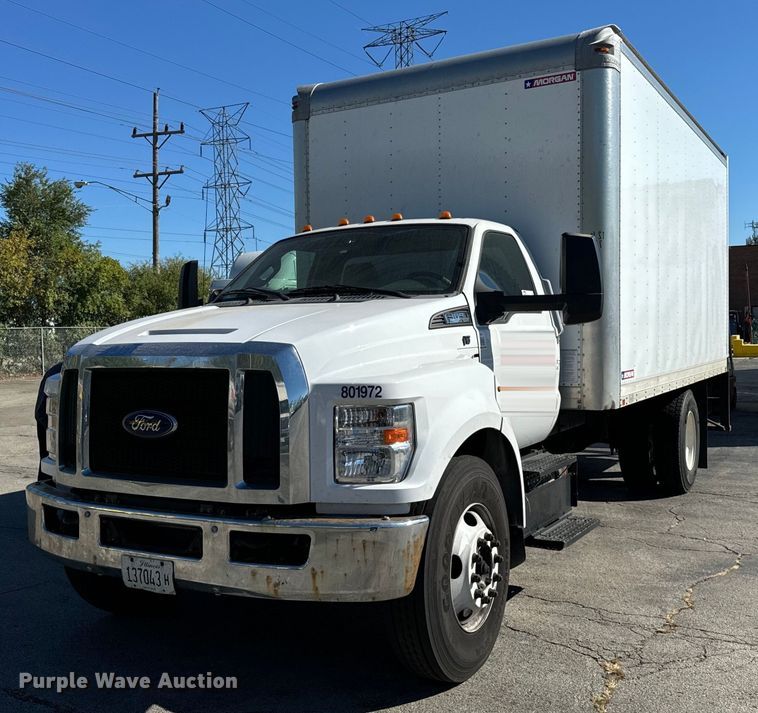 image for item DT2023 2018 Ford F650 Super Duty  box truck