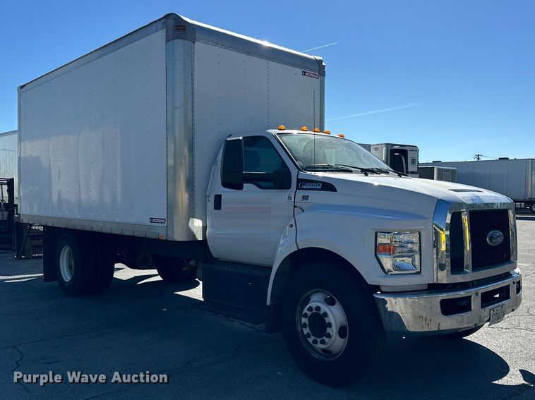image for item DT2023 2018 Ford F650 Super Duty  box truck