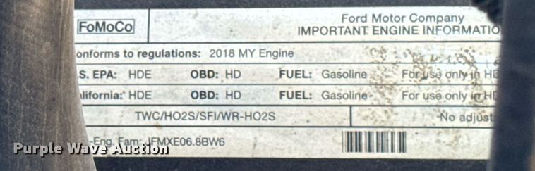 image for item DT2023 2018 Ford F650 Super Duty  box truck