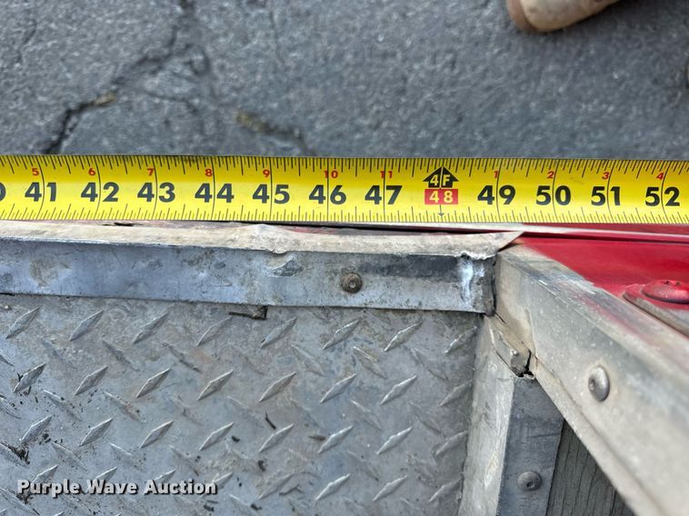 image for item DT2034 2001 Hilbilt Trailers enclosed cargo trailer