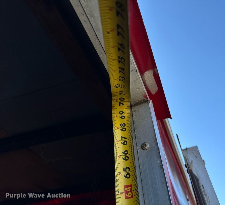 image for item DT2034 2001 Hilbilt Trailers enclosed cargo trailer