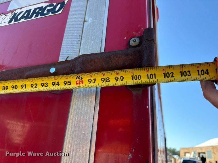 image for item DT2034 2001 Hilbilt Trailers enclosed cargo trailer