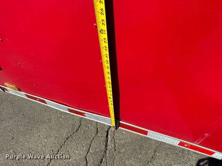 image for item DT2034 2001 Hilbilt Trailers enclosed cargo trailer