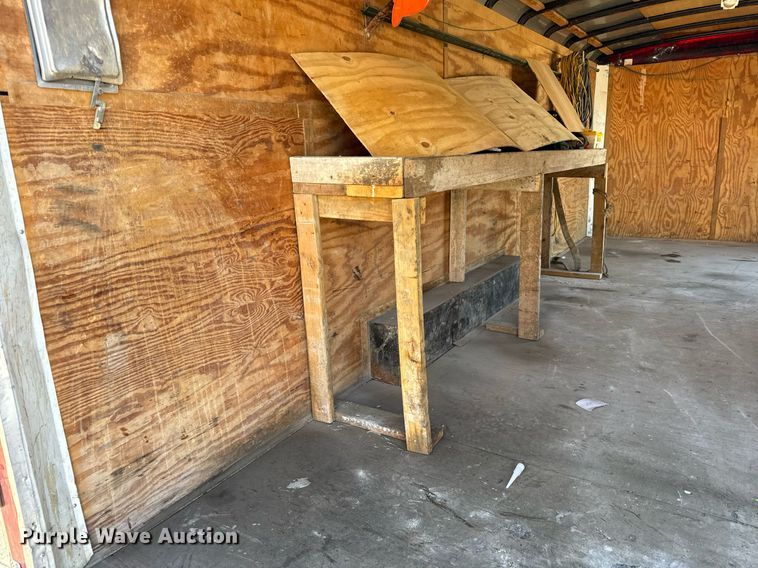 image for item DT2034 2001 Hilbilt Trailers enclosed cargo trailer