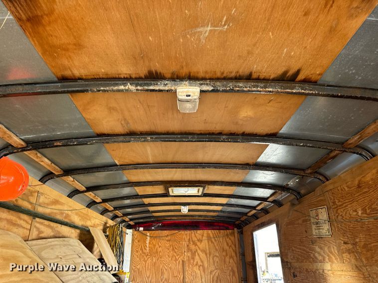 image for item DT2034 2001 Hilbilt Trailers enclosed cargo trailer
