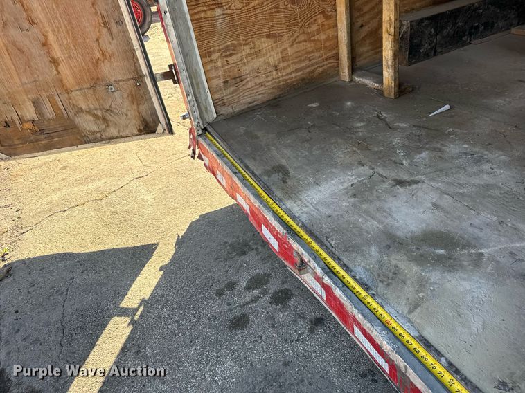 image for item DT2034 2001 Hilbilt Trailers enclosed cargo trailer