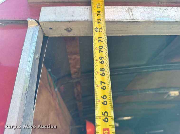 image for item DT2034 2001 Hilbilt Trailers enclosed cargo trailer