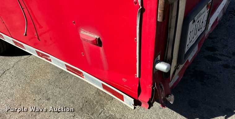 image for item DT2034 2001 Hilbilt Trailers enclosed cargo trailer