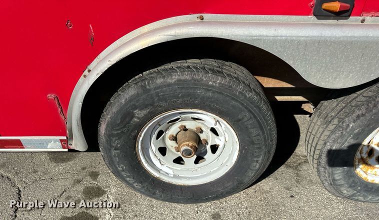 image for item DT2034 2001 Hilbilt Trailers enclosed cargo trailer