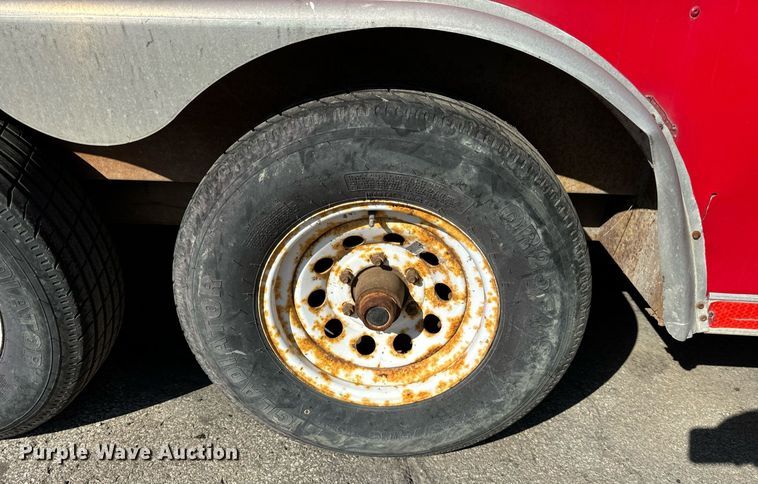 image for item DT2034 2001 Hilbilt Trailers enclosed cargo trailer