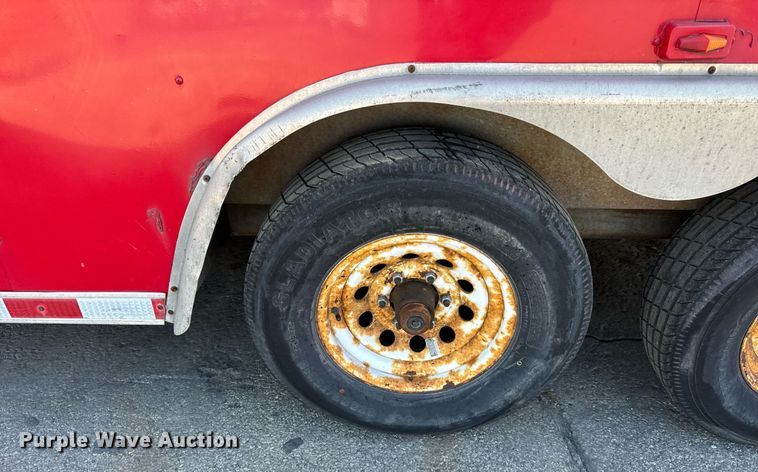 image for item DT2034 2001 Hilbilt Trailers enclosed cargo trailer