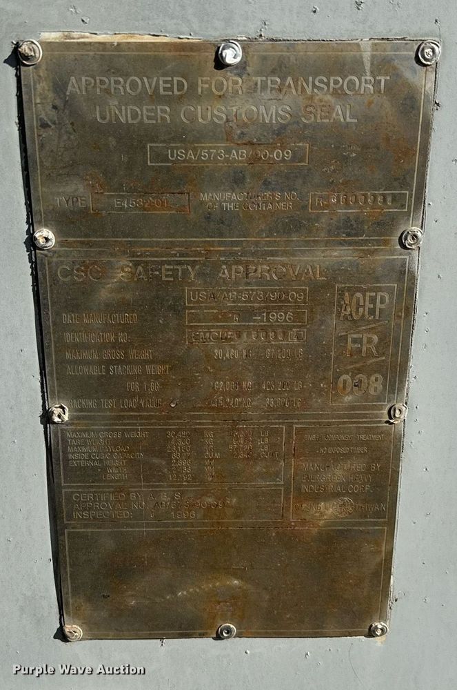 image for item DU3028 Refrigerated storage container 