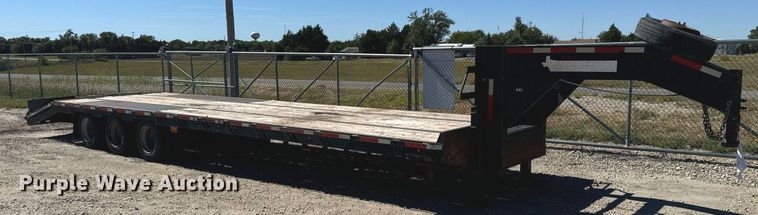image for item DV2832 2014 Texas pride equipment trailer