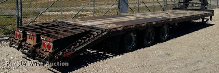 image for item DV2832 2014 Texas pride equipment trailer