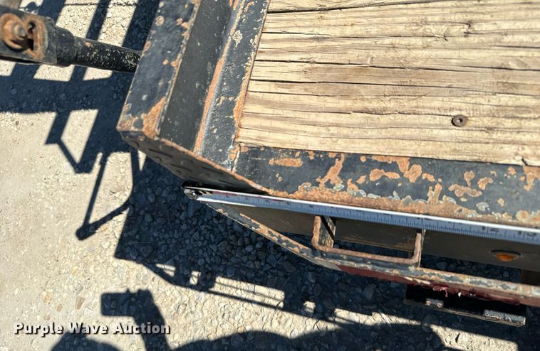 image for item DV2832 2014 Texas pride equipment trailer