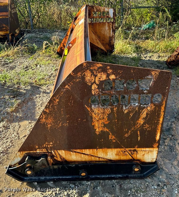 image for item DV5966 ProTech  IS10S skid steer snow pusher