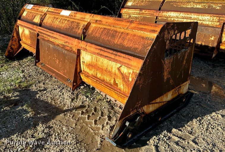 image for item DV5966 ProTech  IS10S skid steer snow pusher