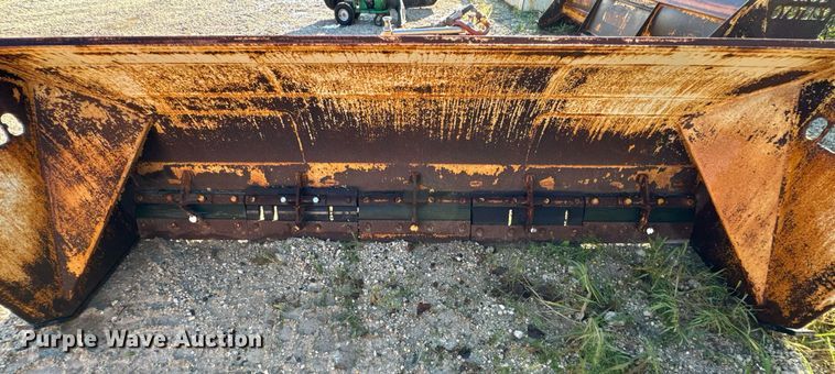 image for item DV5966 ProTech  IS10S skid steer snow pusher