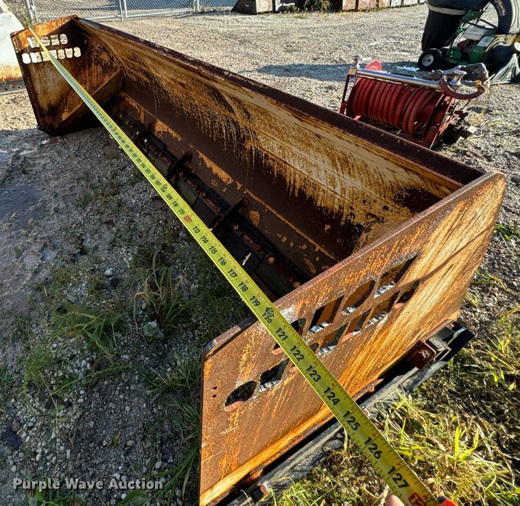 image for item DV5966 ProTech  IS10S skid steer snow pusher