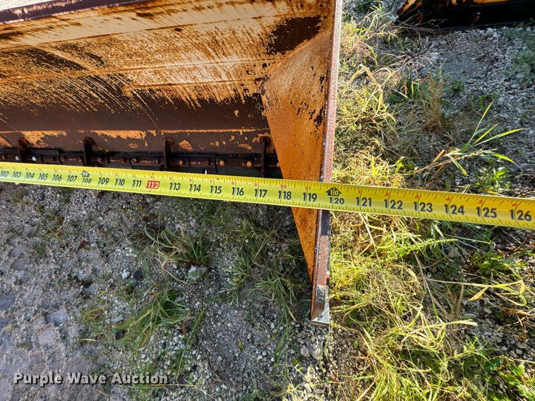 image for item DV5966 ProTech  IS10S skid steer snow pusher