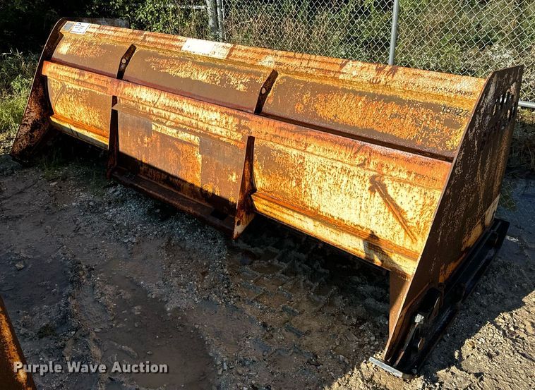 image for item DV5968 ProTech  IS10S skid steer snow pusher