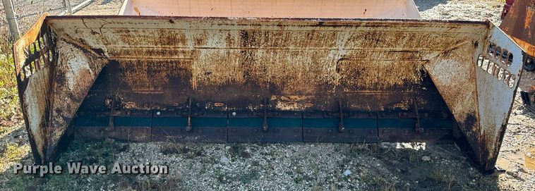 image for item DV5969 ProTech  IS10S skid steer snow pusher