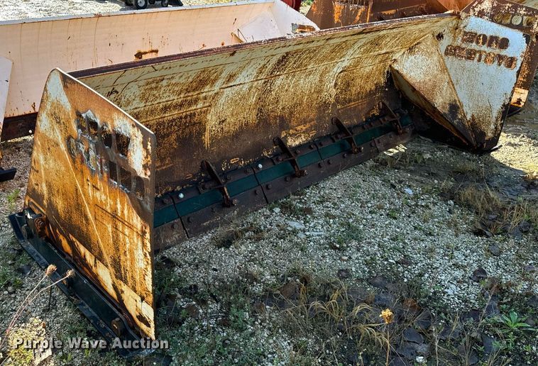 image for item DV5969 ProTech  IS10S skid steer snow pusher