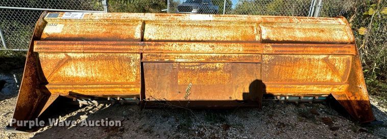 image for item DV5969 ProTech  IS10S skid steer snow pusher