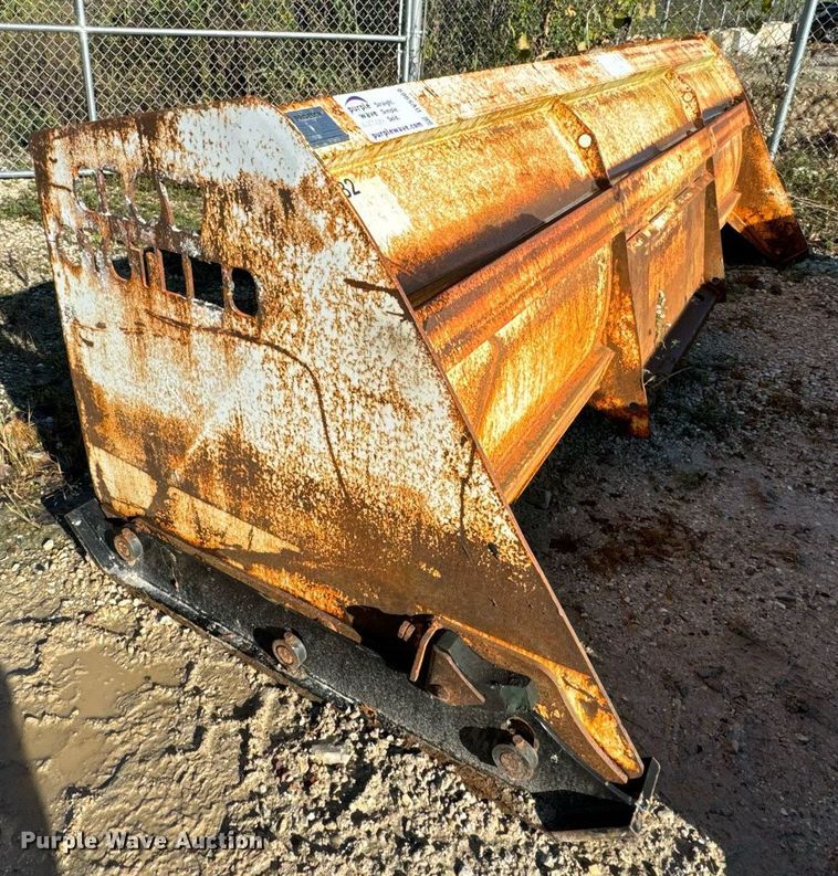 image for item DV5969 ProTech  IS10S skid steer snow pusher