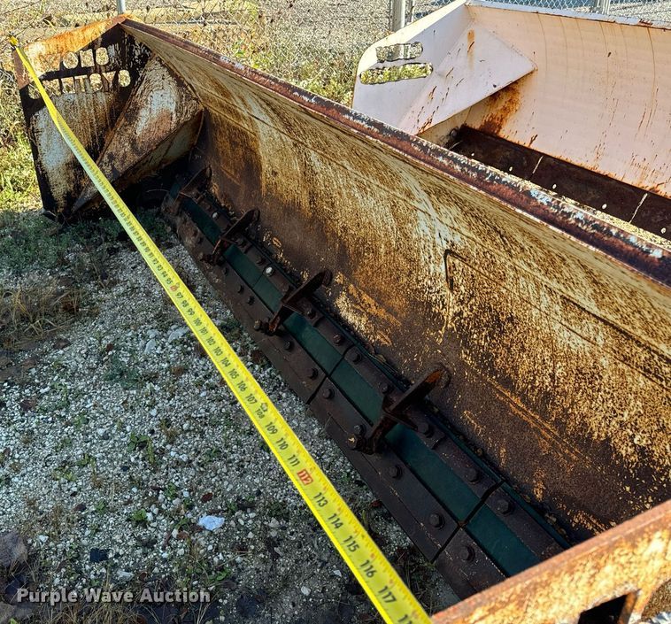 image for item DV5969 ProTech  IS10S skid steer snow pusher