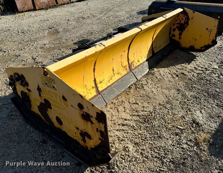 image for item DV5971 Arctic  10LD skid steer snow pusher