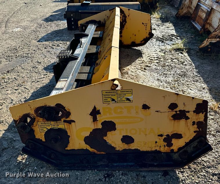 image for item DV5971 Arctic  10LD skid steer snow pusher