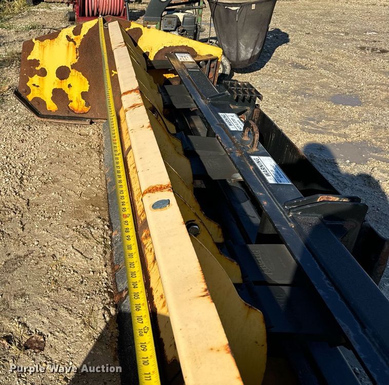 image for item DV5971 Arctic  10LD skid steer snow pusher