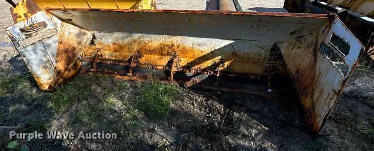 image for item DV5973 ProTech  IS10S skid steer snow pusher