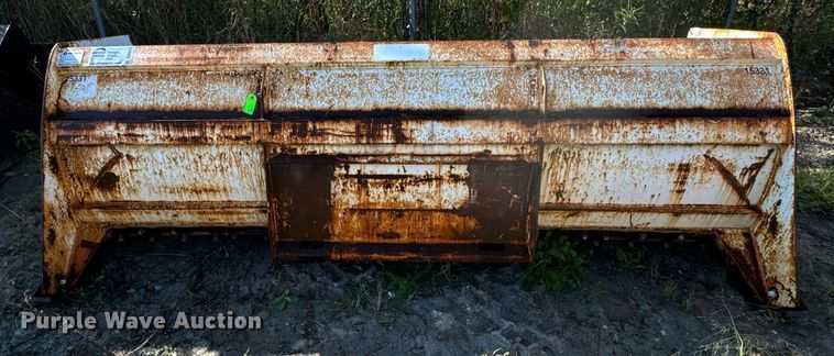 image for item DV5973 ProTech  IS10S skid steer snow pusher