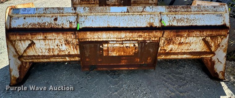 image for item DV5978 ProTech  IS10S skid steer snow pusher