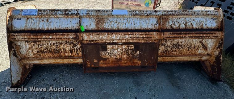 image for item DV5979 ProTech  IS10S skid steer snow pusher