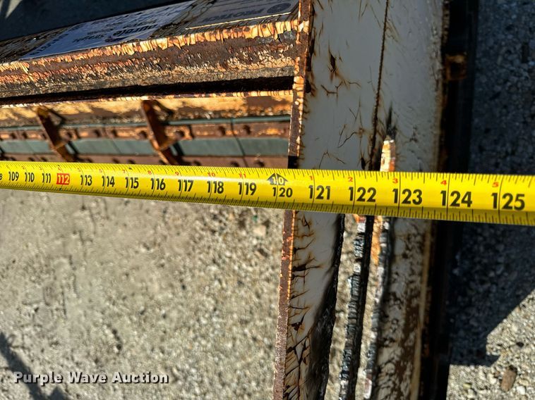 image for item DV5979 ProTech  IS10S skid steer snow pusher