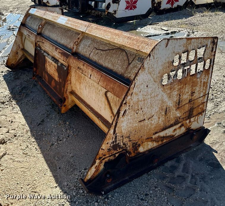 image for item DV5983 ProTech  IS10S skid steer snow pusher