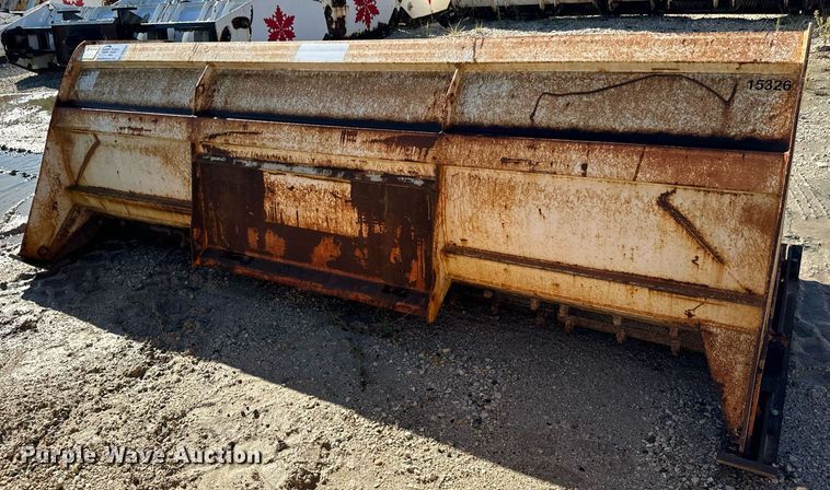 image for item DV5983 ProTech  IS10S skid steer snow pusher