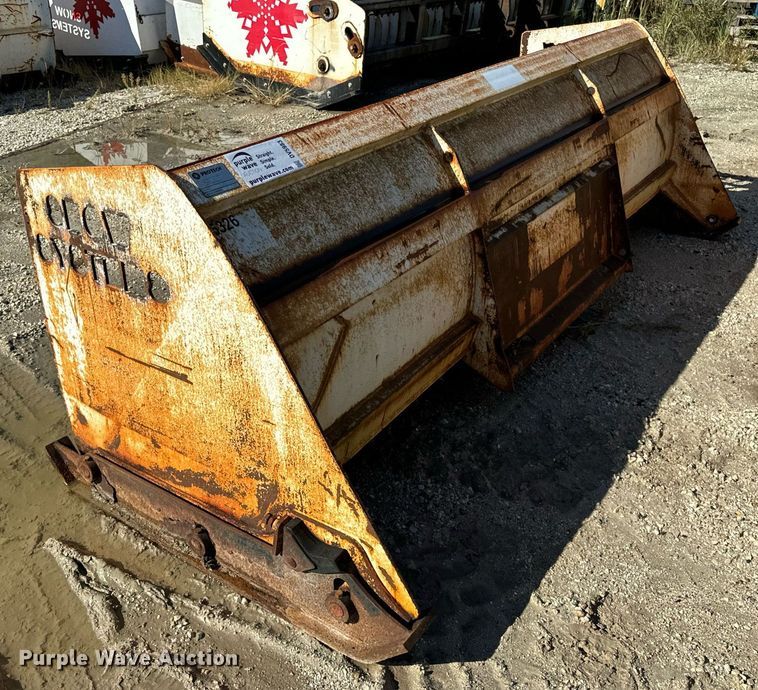 image for item DV5983 ProTech  IS10S skid steer snow pusher