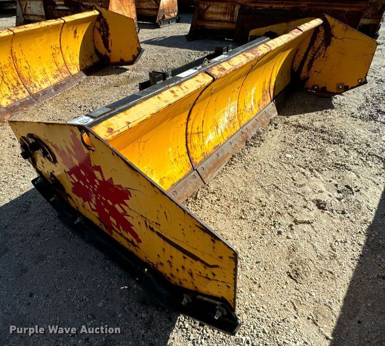 image for item DV5984 Arctic  LD10 skid steer snow pusher