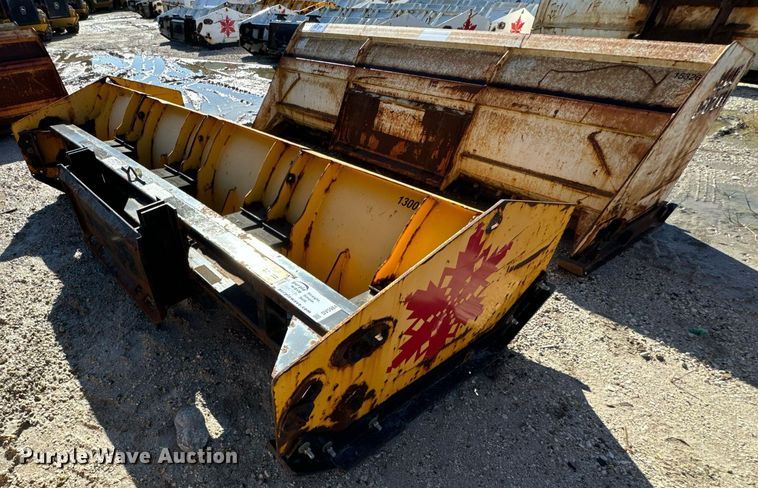 image for item DV5984 Arctic  LD10 skid steer snow pusher