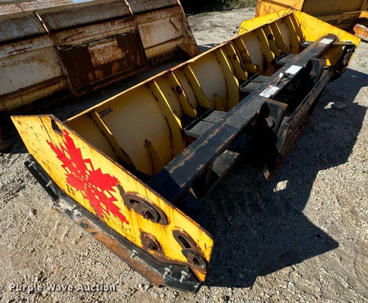 image for item DV5984 Arctic  LD10 skid steer snow pusher