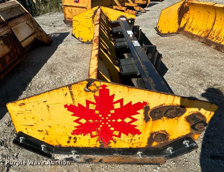 image for item DV5984 Arctic  LD10 skid steer snow pusher